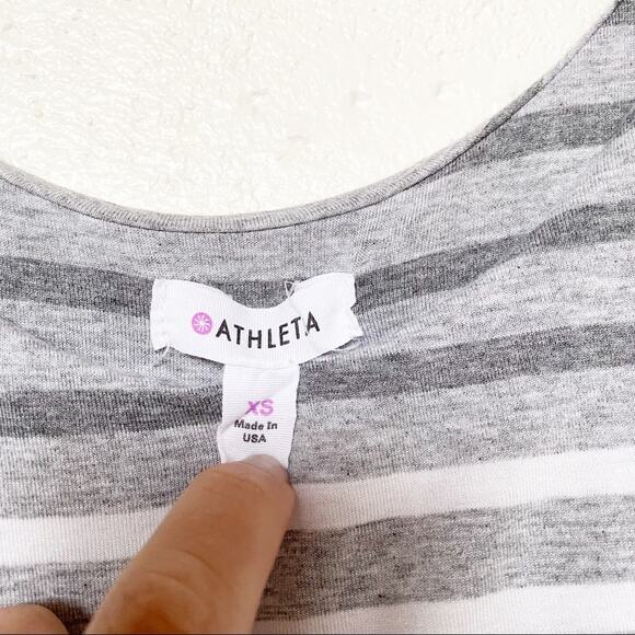 Athleta Santa Maria Sleeveless Striped Dress Size XS - Picture 5 of 11